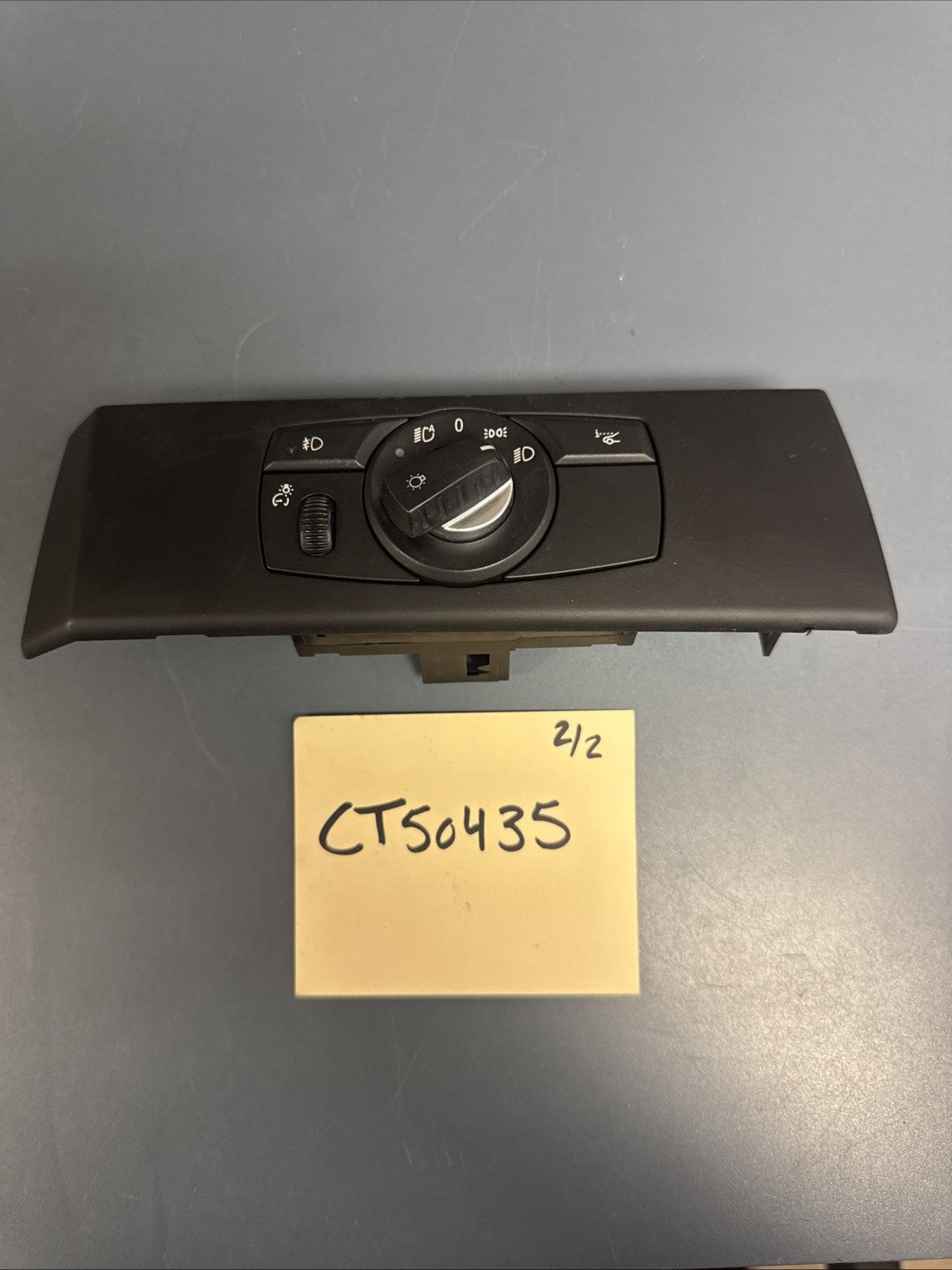 08-10 BMW 5 Series E60 LCI Headlight Switch W/ Navi Auto 6988551 535i 550i