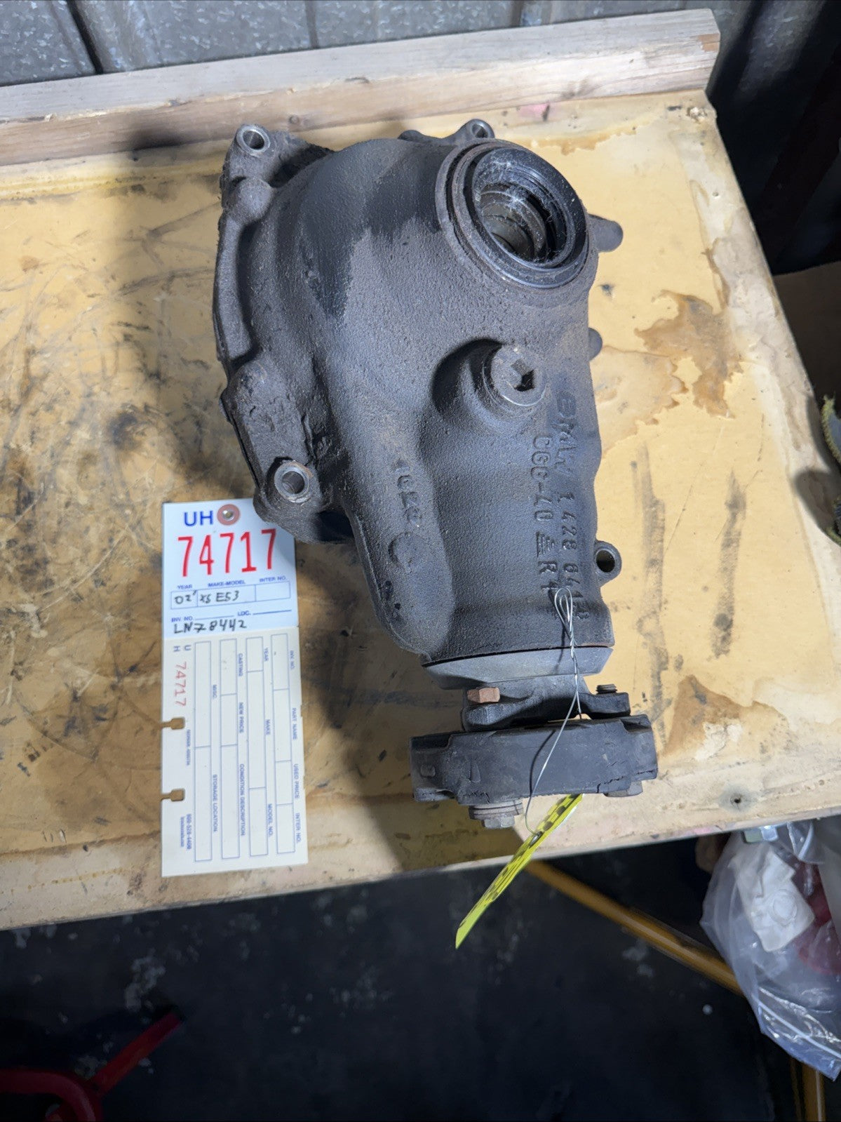 Front Differential Carrier Final 3.91 Drive AWD Diff BMW X5 4.6IS E53 7512665