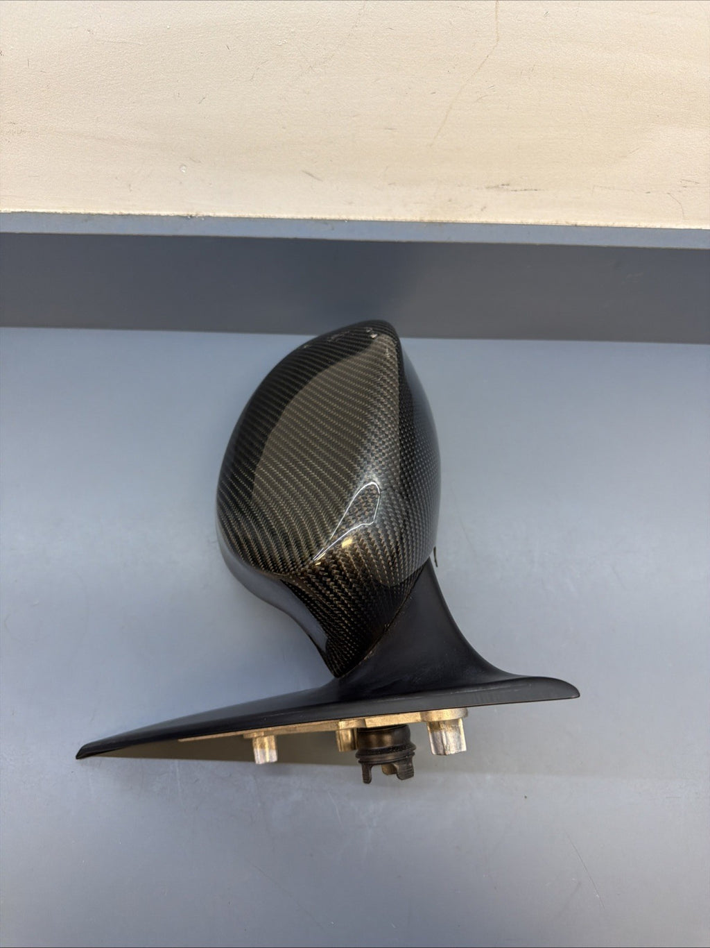 07-10 BMW 328i E92 E93 Driver Left Side Door Mirror Carbon Cover 7119212