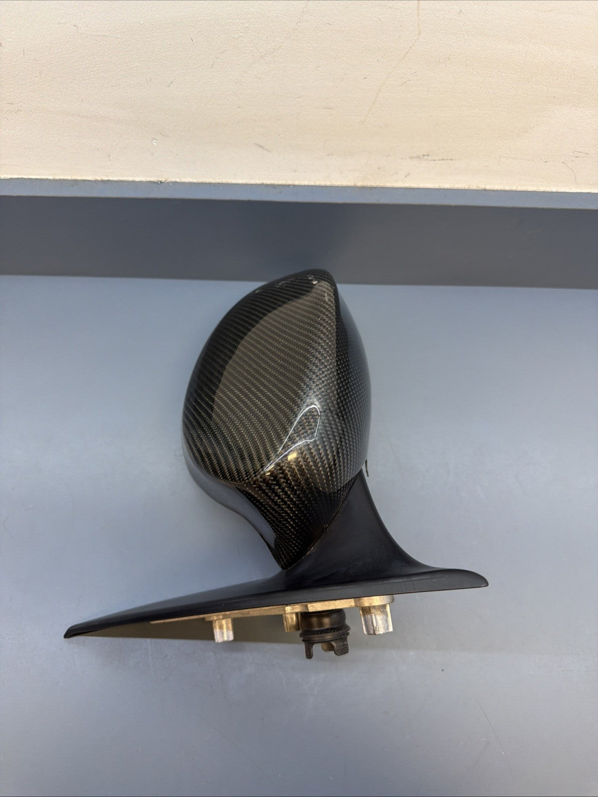 07-10 BMW 328i E92 E93 Driver Left Side Door Mirror Carbon Cover 7119212