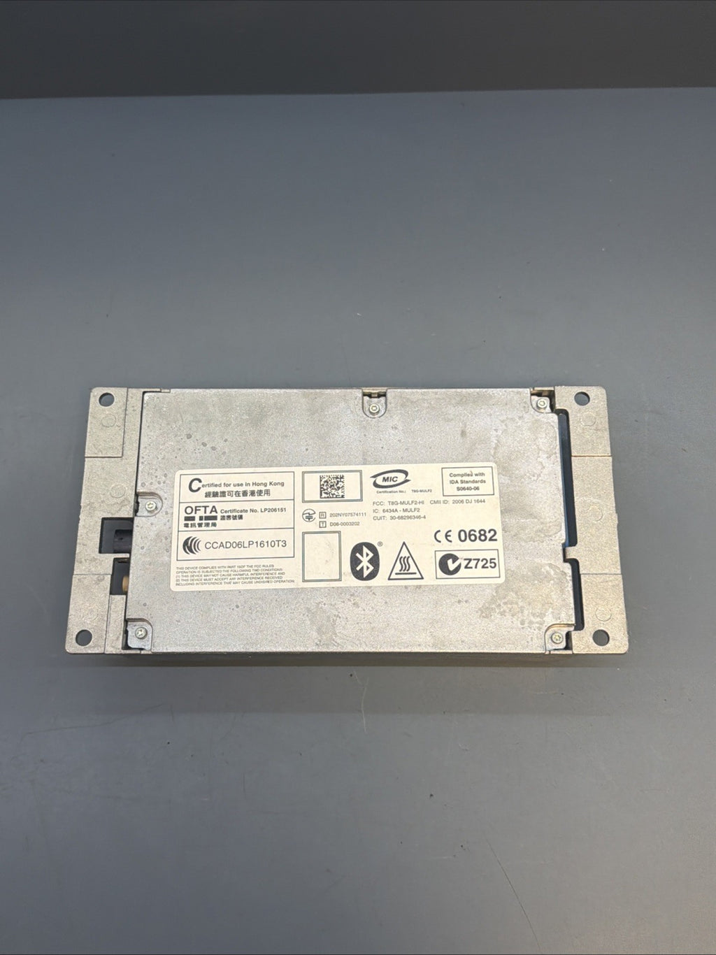 BMW 1 3 6 E63 E70 E81 E90 F01 F10 Bluetooth Control Module High MULF2 9229740