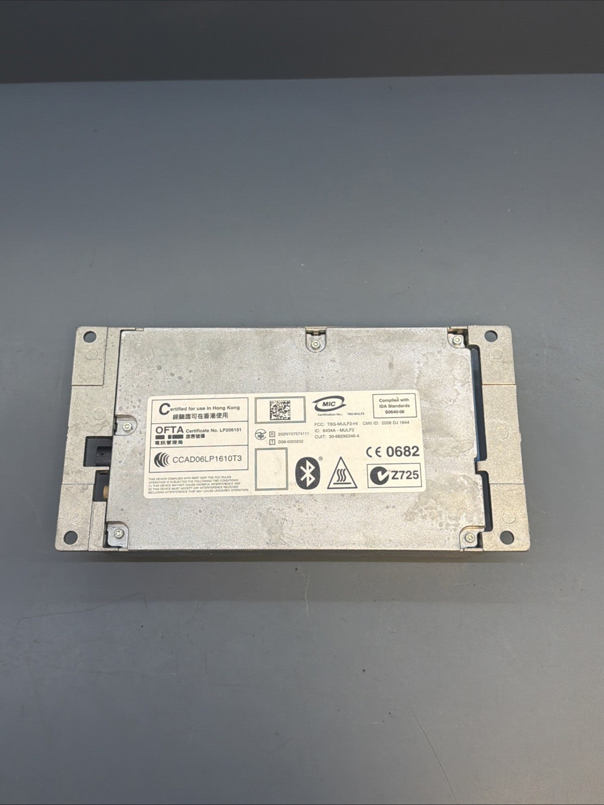BMW 1 3 6 E63 E70 E81 E90 F01 F10 Bluetooth Control Module High MULF2 9229740