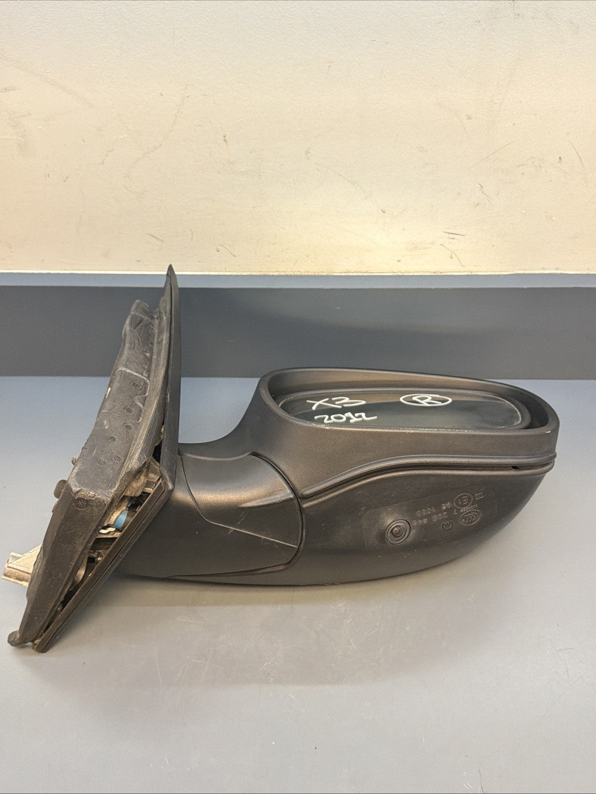 2011 - 2014 BMW X3 Door Mirror HEATED Right SIDE W/O Camera Red  RH | OEM