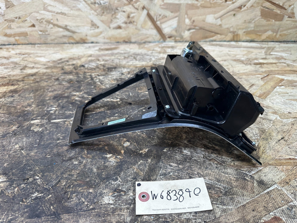 BMW 2003-2010 E83 X3 CENTER CONSOLE SHIFTER BEZEL TRIM SILVER W ASHTRAY 3411706