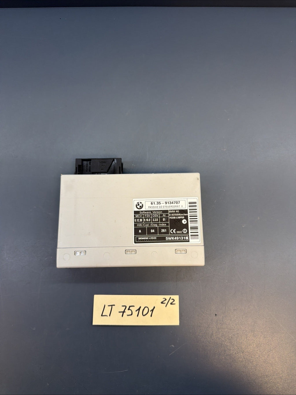 07-13 BMW E70 E71 X5 X6 Keyless Passive Go Access Control Module 9134707 OEM
