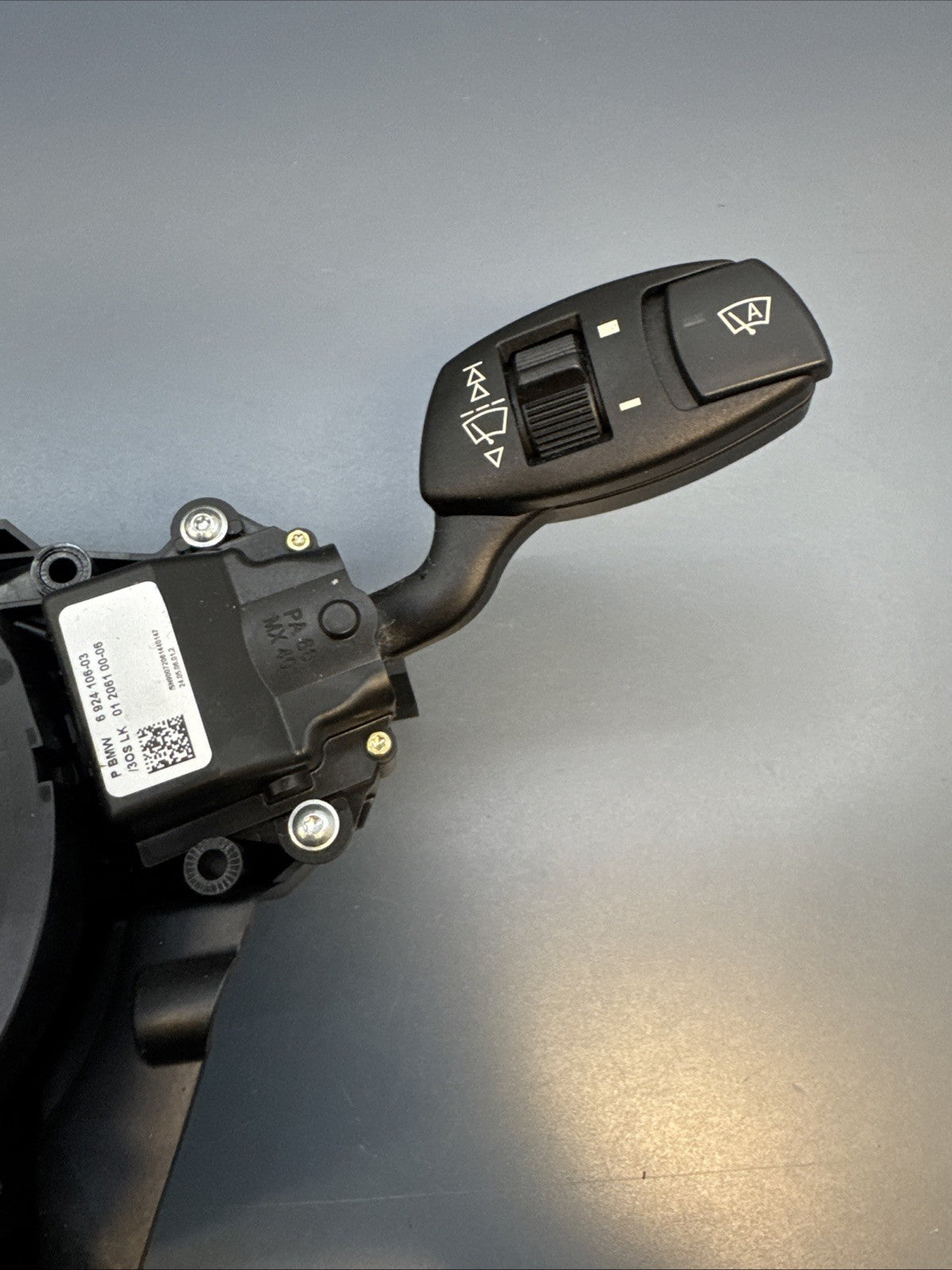 2007-2012 BMW 525I 535i TURN SIGNAL WIPER SWITCH COLUMN UNIT 9115162