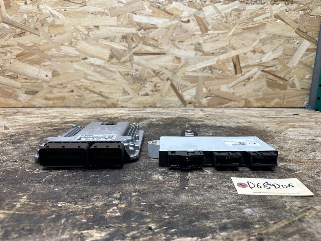 BMW 07-19 3 N57N DIESEL ENGINE ECU+CAS+KEY VIN MATCHED SET OEM 8574238 CAS4