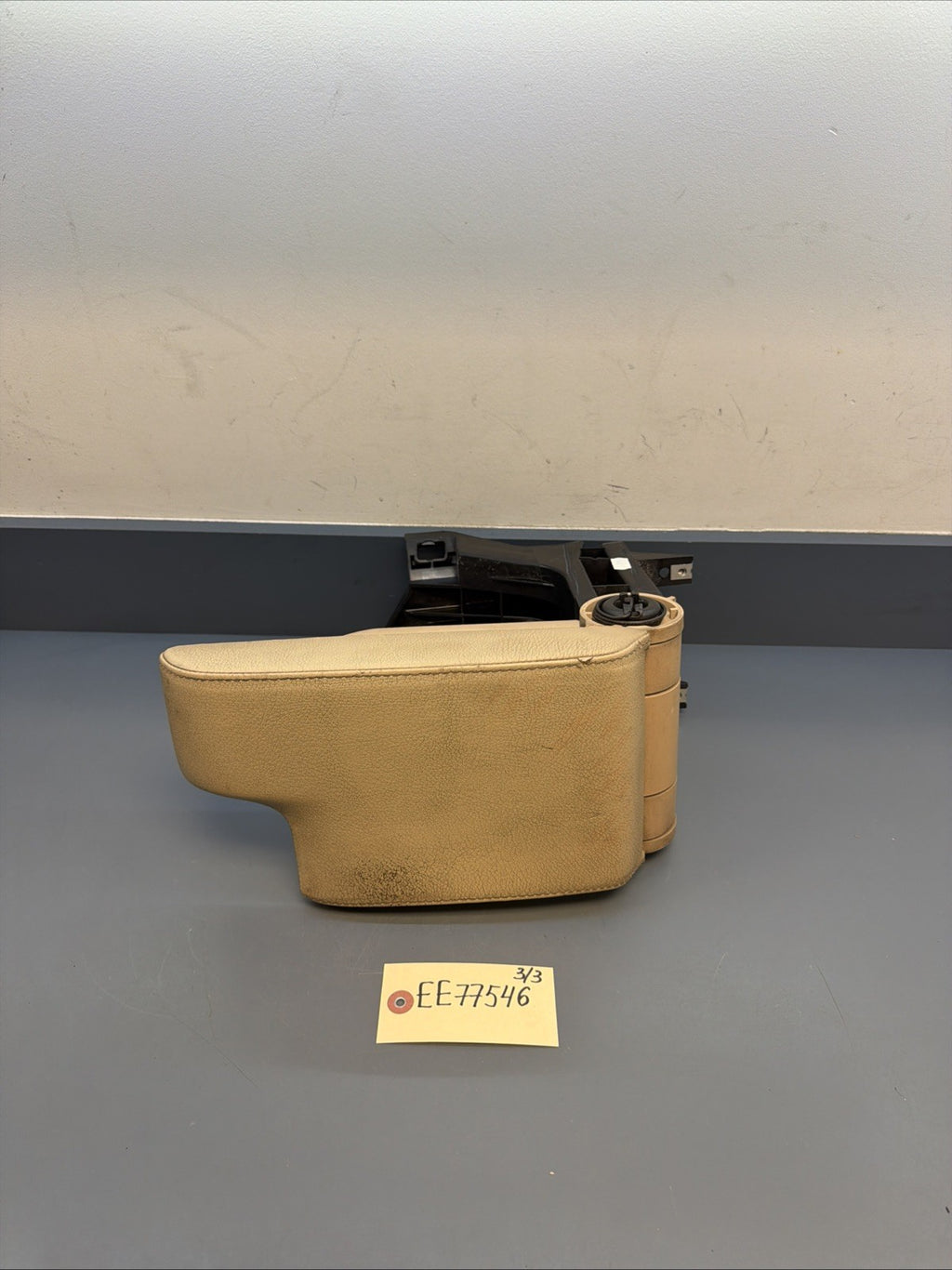01-06 BMW E46 3 Series Center Console Armrest Storage Box Genuine BEIGE 8213678