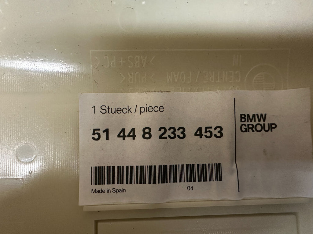 BMW 1999-2006 E46 INTERIOR OVEREHAD DOME LIGHT+BEIGE TRIM OEM 6364929+8233453