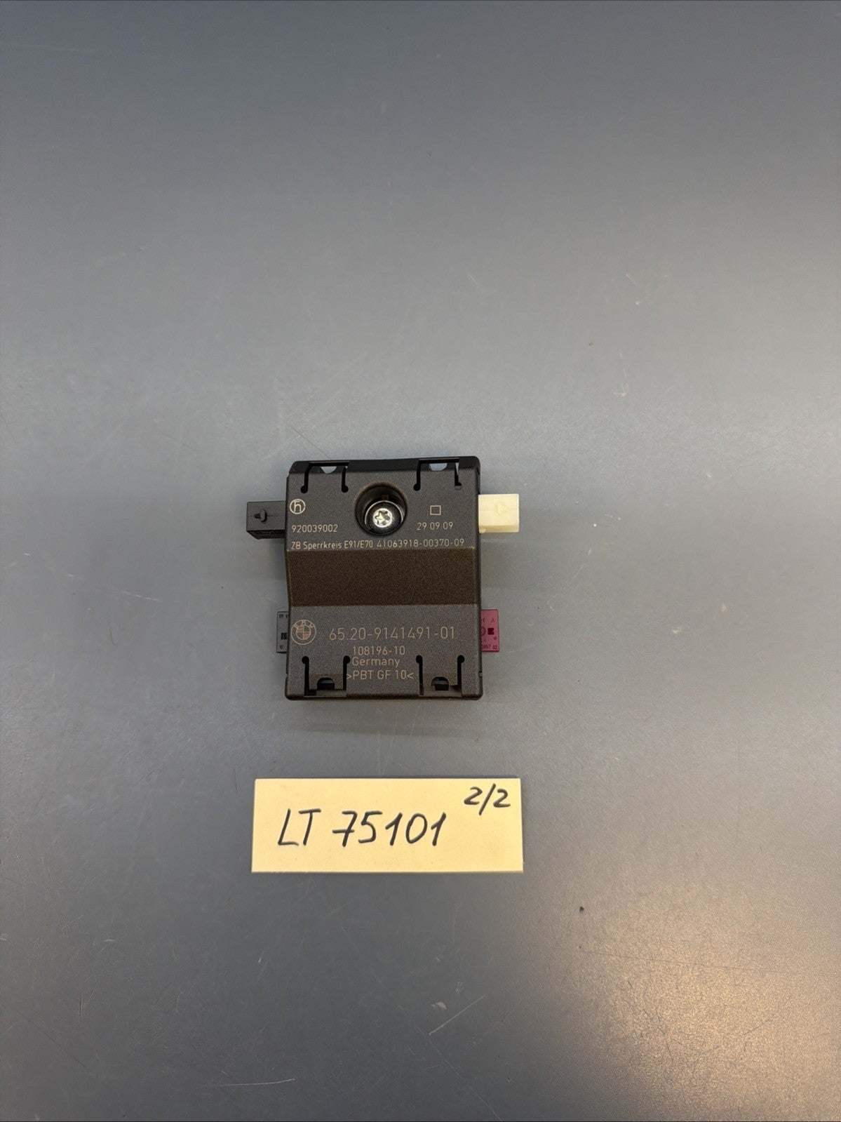 07-13 BMW X5 E70 Diversity Trap Circuit Antenna Amplifier Module 9141491 OEM