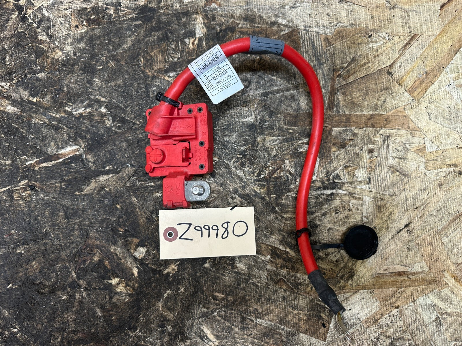 BMW 2006-2012 E90 POSITIVE POWER CABLE TO DISTRIBUTION BOX OEM 9203570