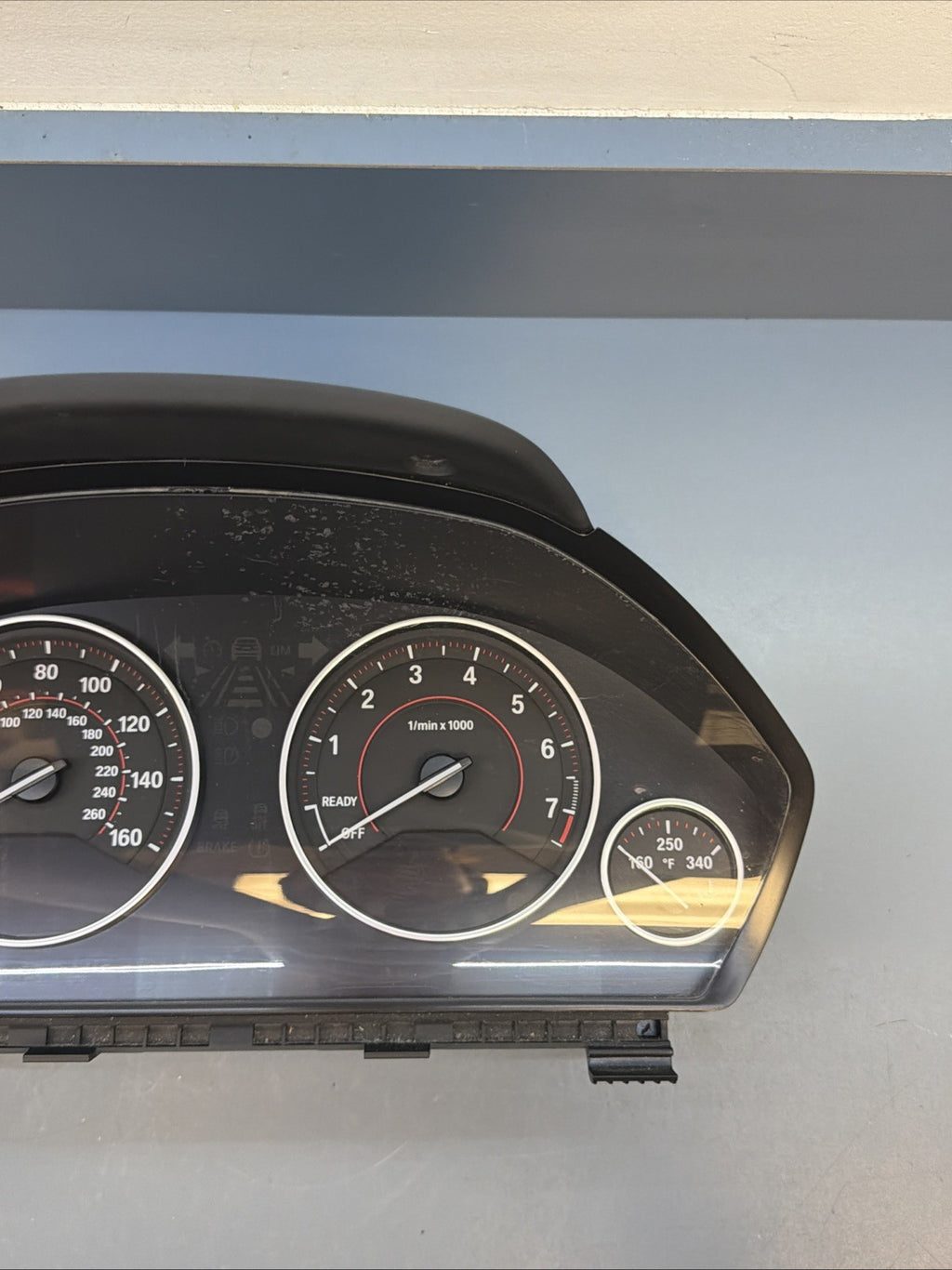 12-20 BMW F30 F32 F34 F36 INSTRUMENT CLUSTER SPEEDOMETER OEM 9311398 166K