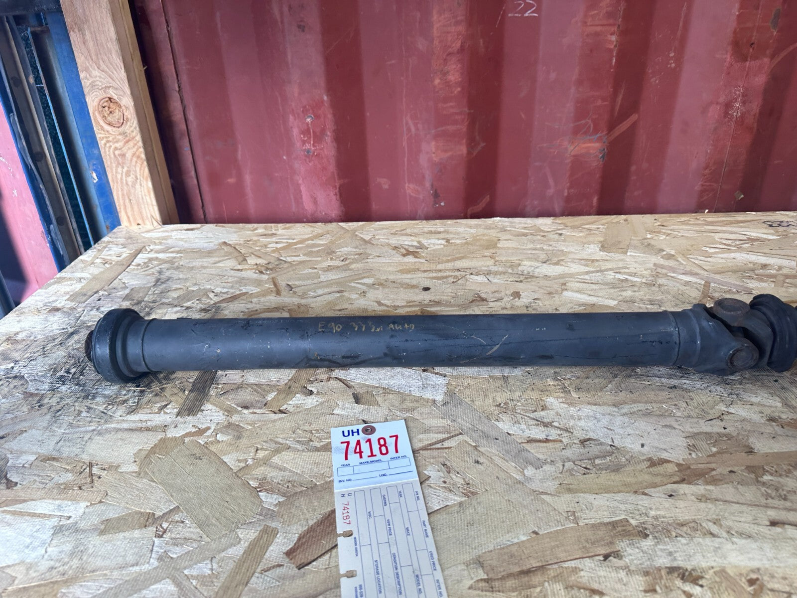 OEM BMW REAR DRIVESHAFT FITS AUTOMATIC 05-12 E90 E91 335xi 7565349