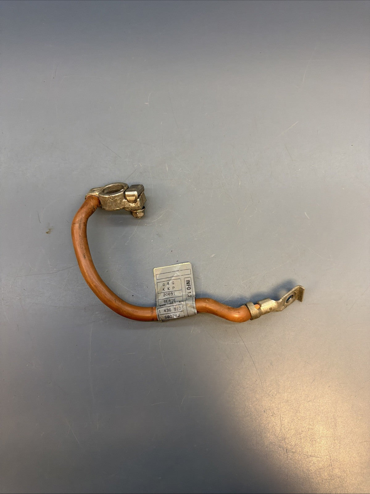 97-03 BMW E39 528i 530i Negative Battery Cable Ground Terminal 1436910 Oem