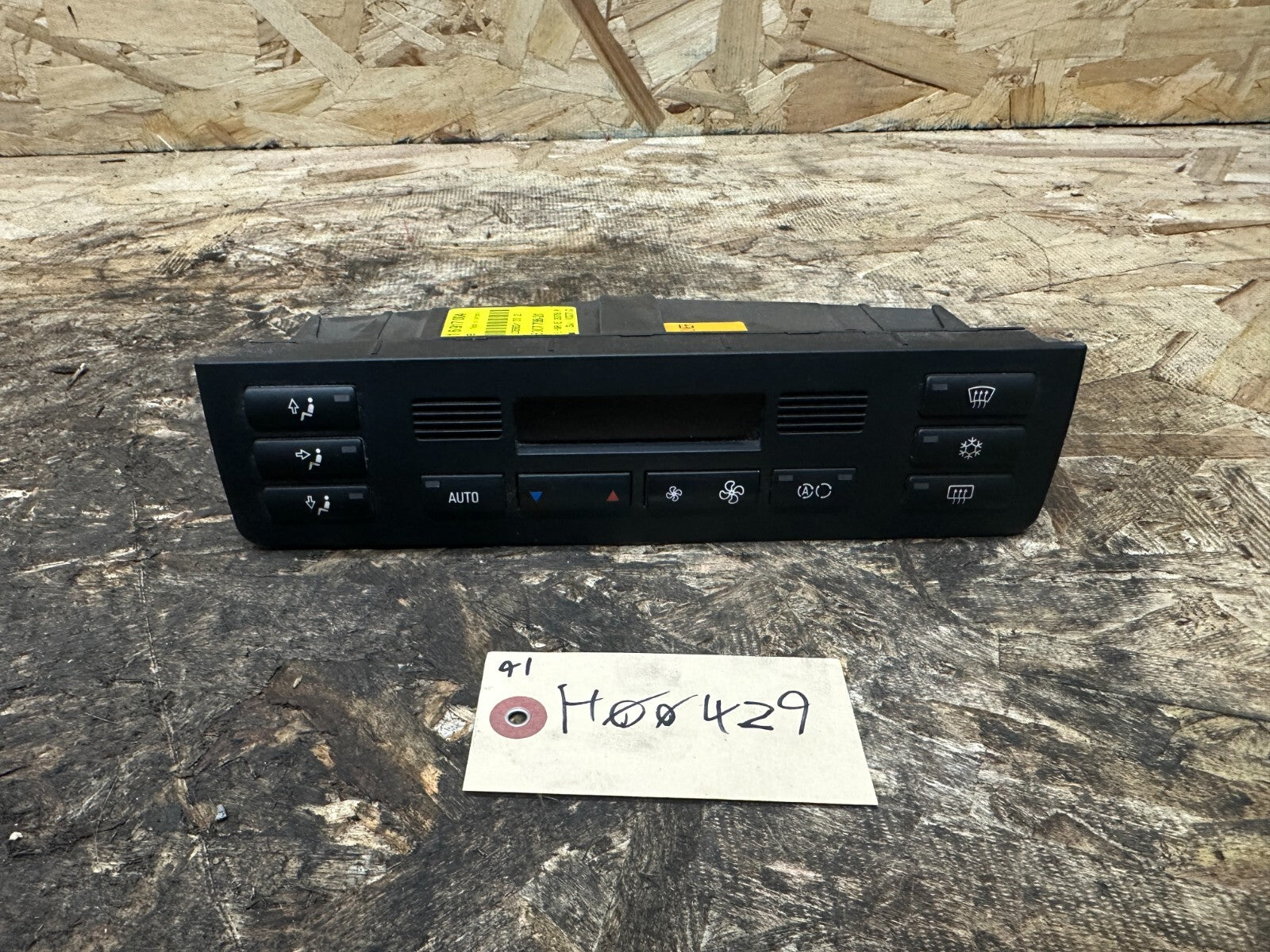 BMW 2001-2006 E46 3 SERIES AC HEATER CLIMATE CONTROL PANEL OEM 6917004