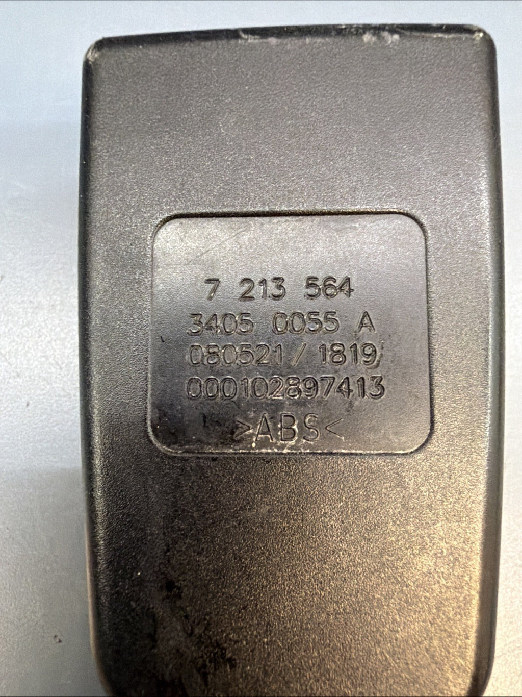 OEM BMW 7213564 Right Side Seatbelt Buckle Receiver E90 E91 E92 E93 E84 E89