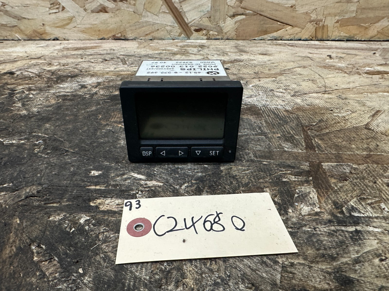 BMW 1995-2001 E38 7 SERIES CENTER DASH INFORMATION DISPLAY OEM 8375692