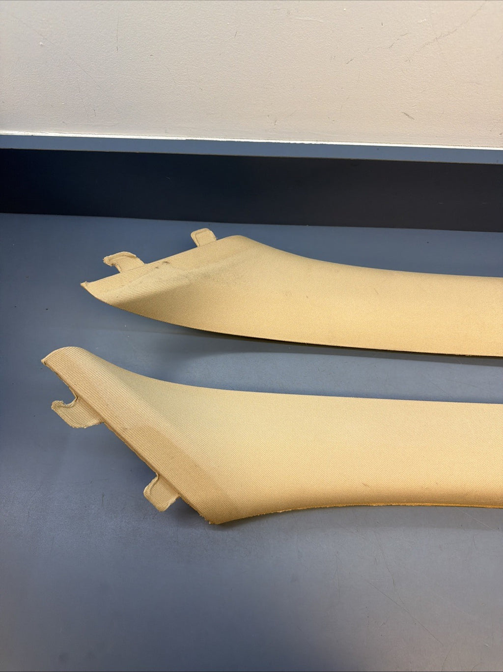 BMW E90 335xi Series 4dr Front Left & Right A Pillar Cloth Trim 7058332 7058331