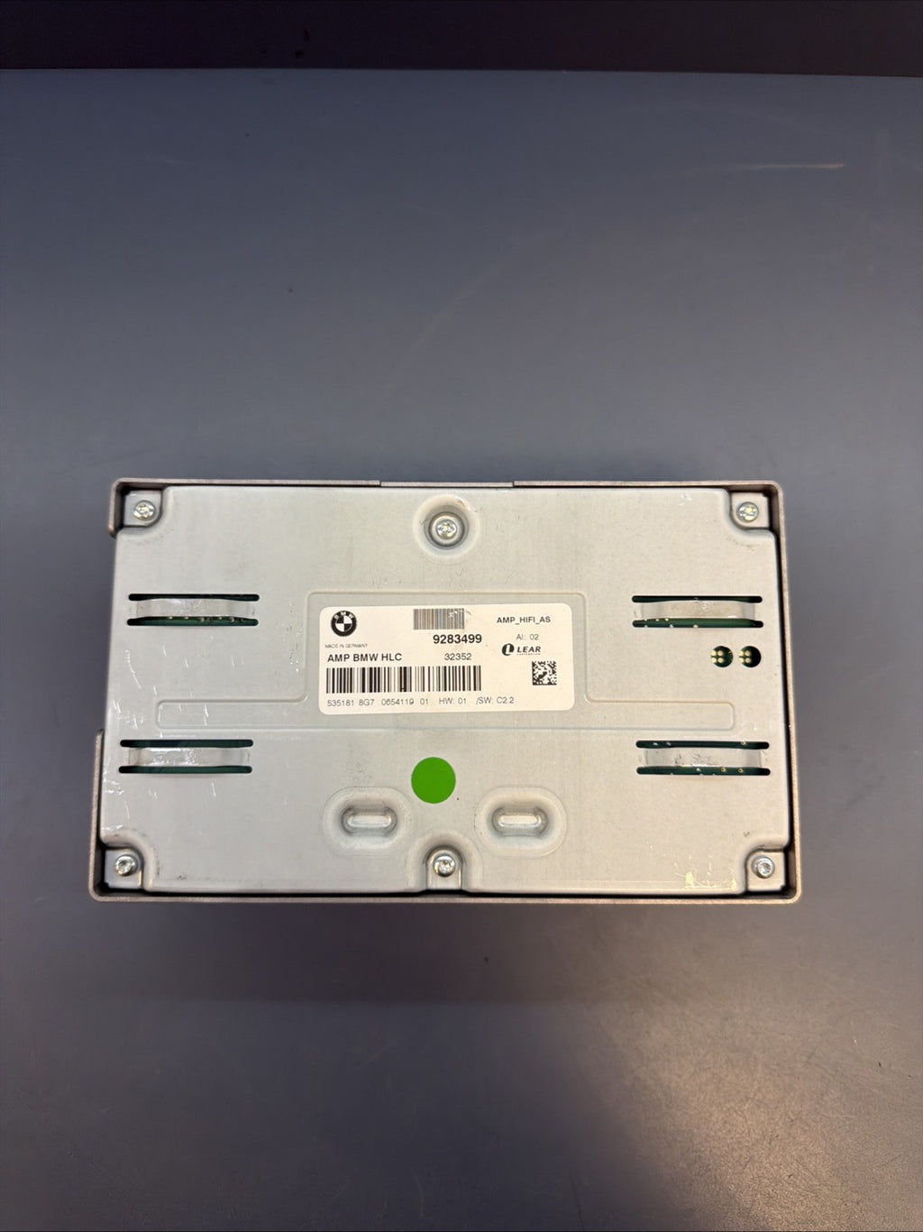 BMW 2012-2015 E84 X1 RADIO STERIO HiFi LEAR AMPLIFIER OEM 9283499