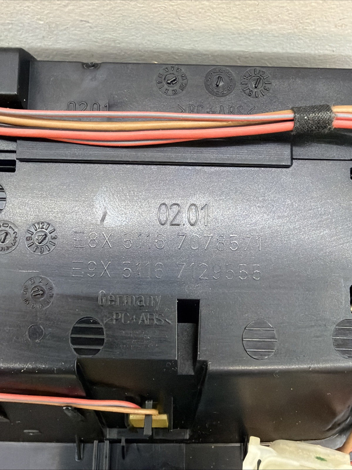 07-13 BMW E90 E92 328i 335i CENTER CONSOLE WOOD CIC TRIM OEM 9170935