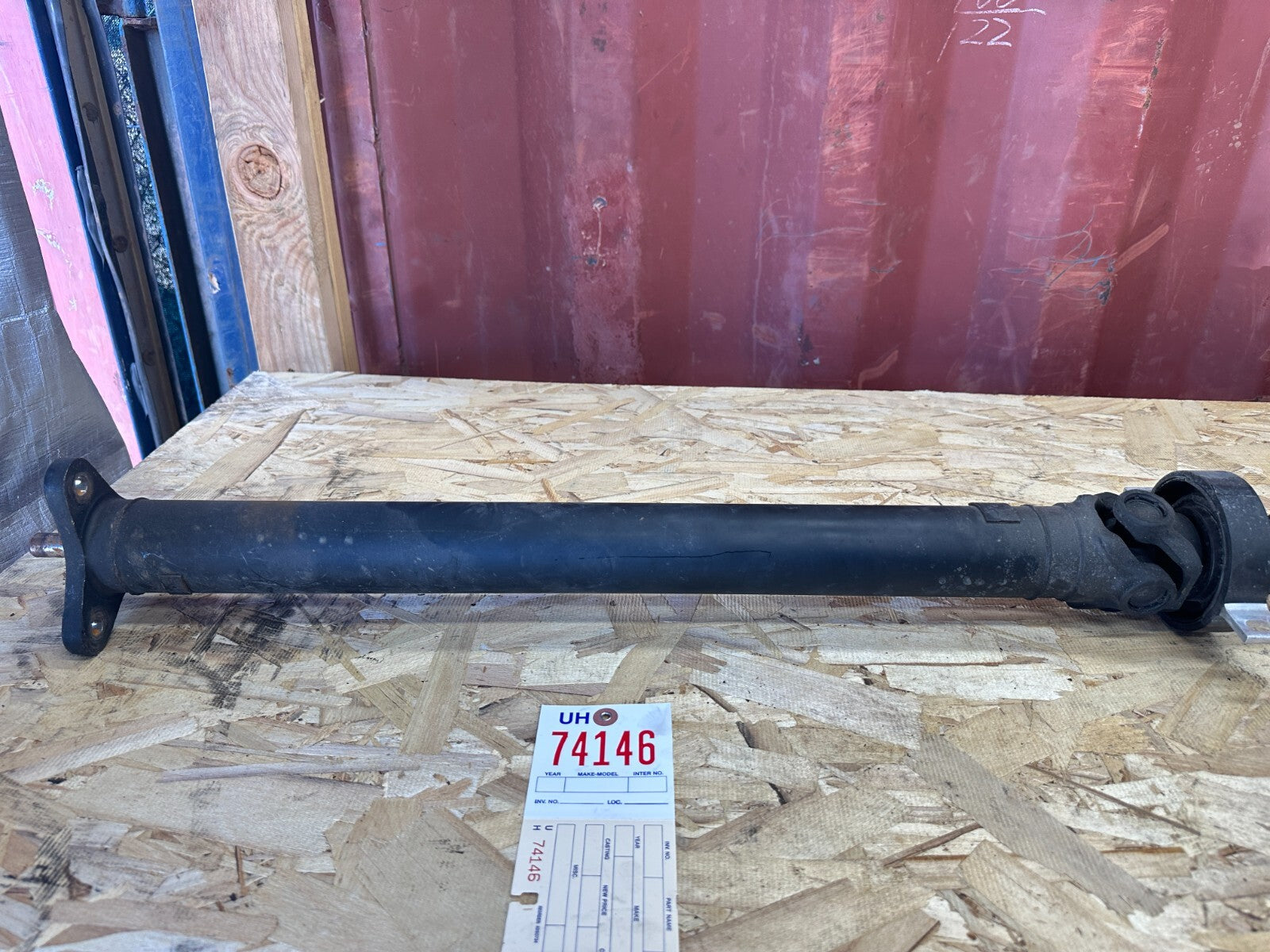 OEM BMW REAR DRIVESHAFT FITS AUTOMATIC 09-17 F10 F11 535i 7614688