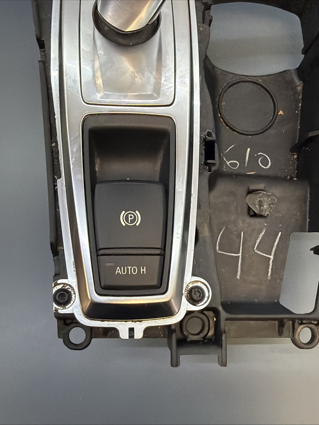 2010-2014 BMW X5 X6 E70 E71 Shifter Gear Floor Shift Selector OEM WITH TRIM