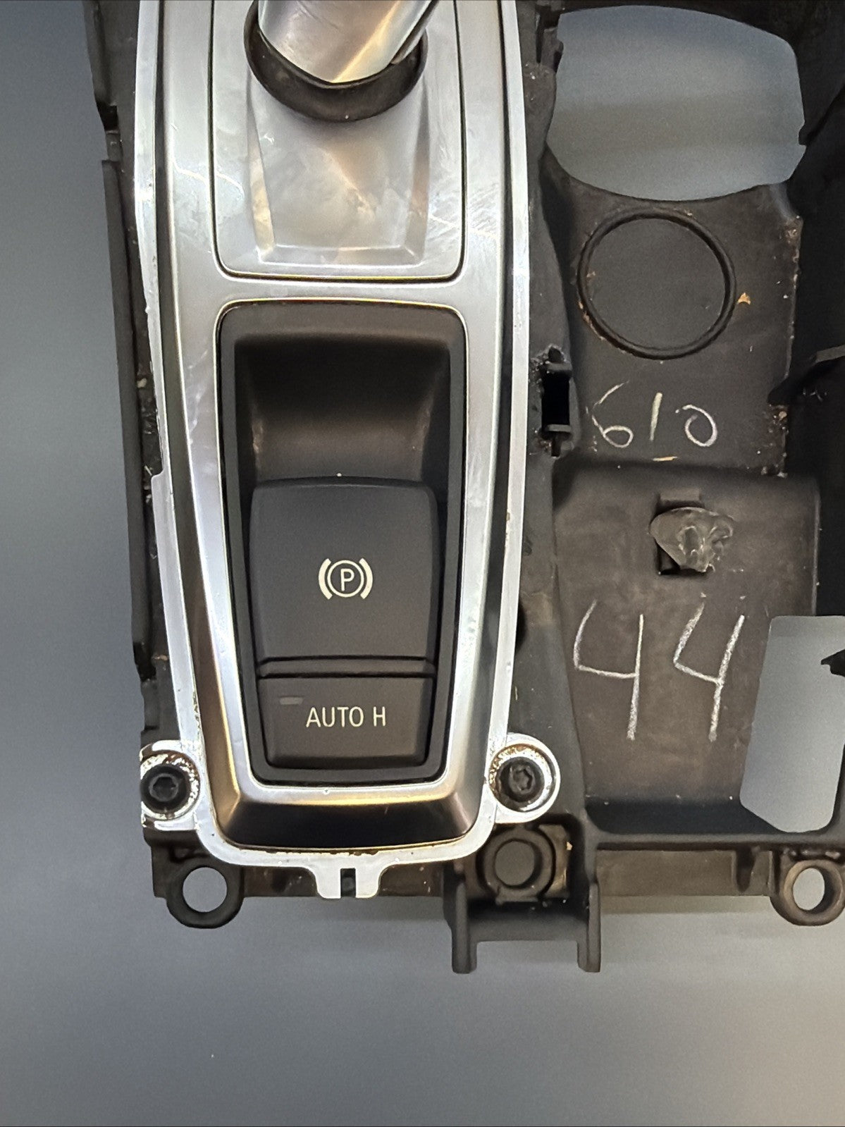 2010-2014 BMW X5 X6 E70 E71 Shifter Gear Floor Shift Selector OEM WITH TRIM