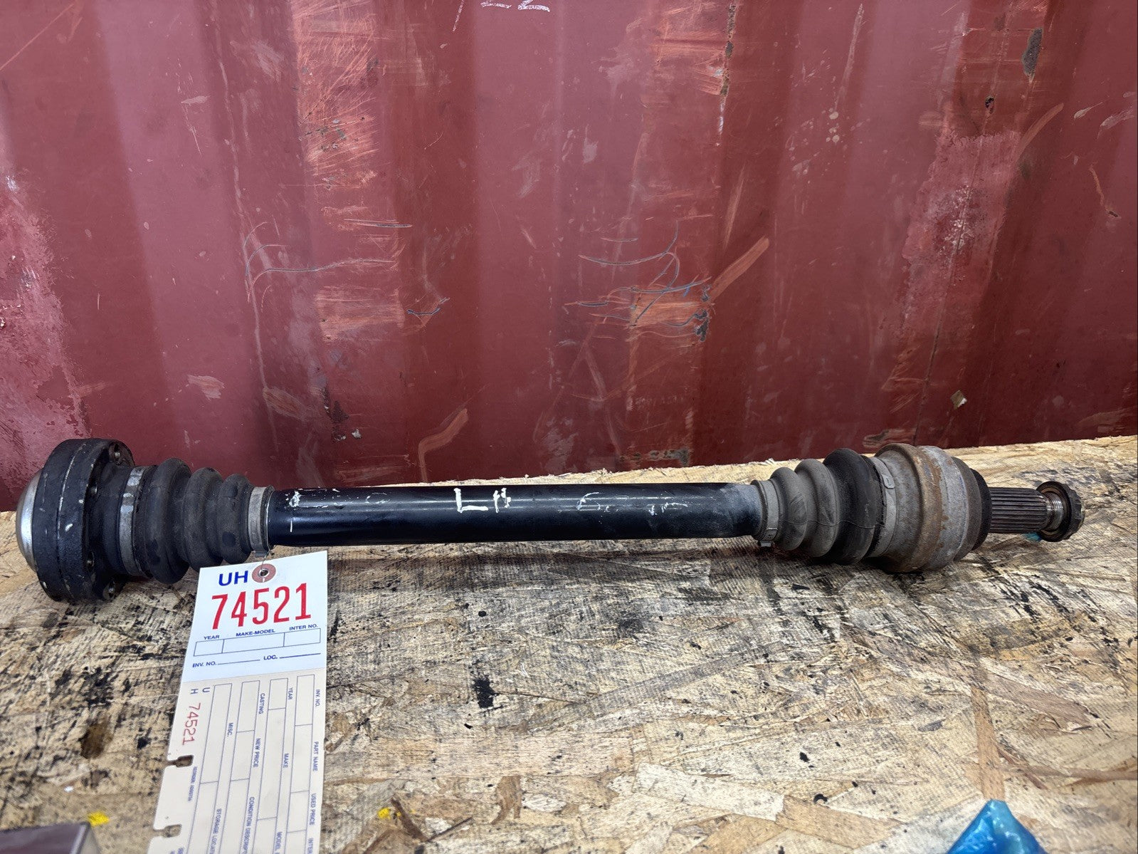 BMW OEM CV AXLE REAR RIGHT 5 SERIES E60 USED N54 ENGINE 2003-2010 3320 7572419