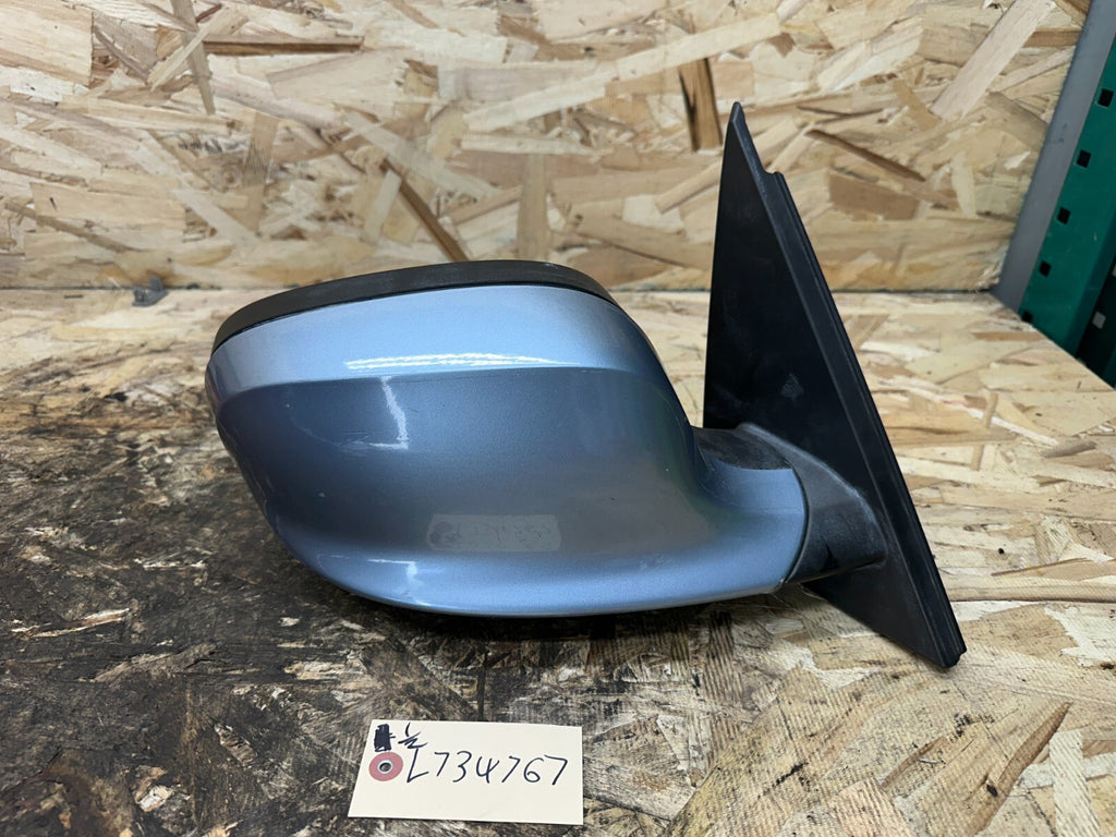BMW 2011-2014 FRONT RIGHT PASSANGER SIDE VIEW POWER MIRROR BLUE OEM 7205445