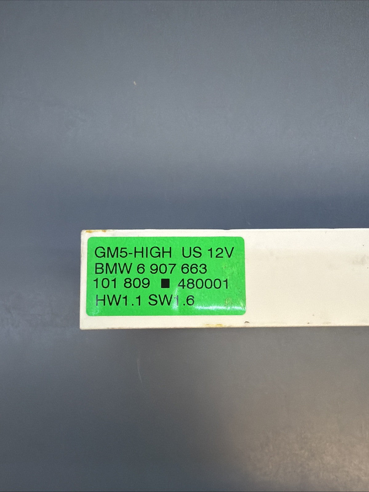 BCM Body Control Module (GM5) - 2001 BMW 325CI E46 Coupe 01-03 OEM 6907663