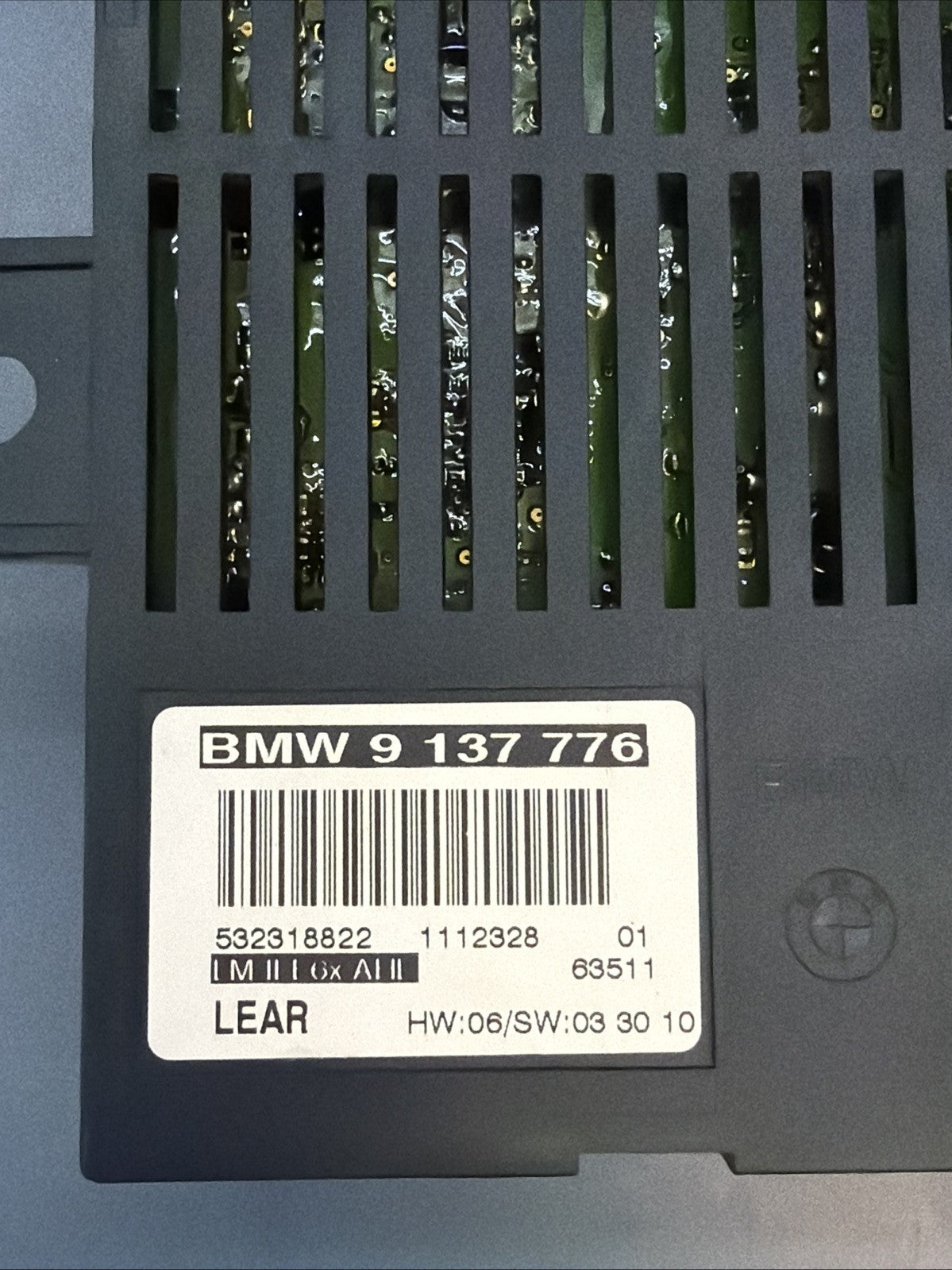 07-10 BMW E60 E61 E65 Adaptive Headlight Light Control Module LCM OEM 9137776