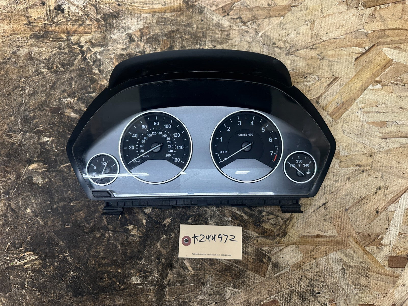 BMW 2010-2017 F25 F30 F32 SPEEDOMETER INSTRUMENT GAUGE CLUSTER OEM 9232895