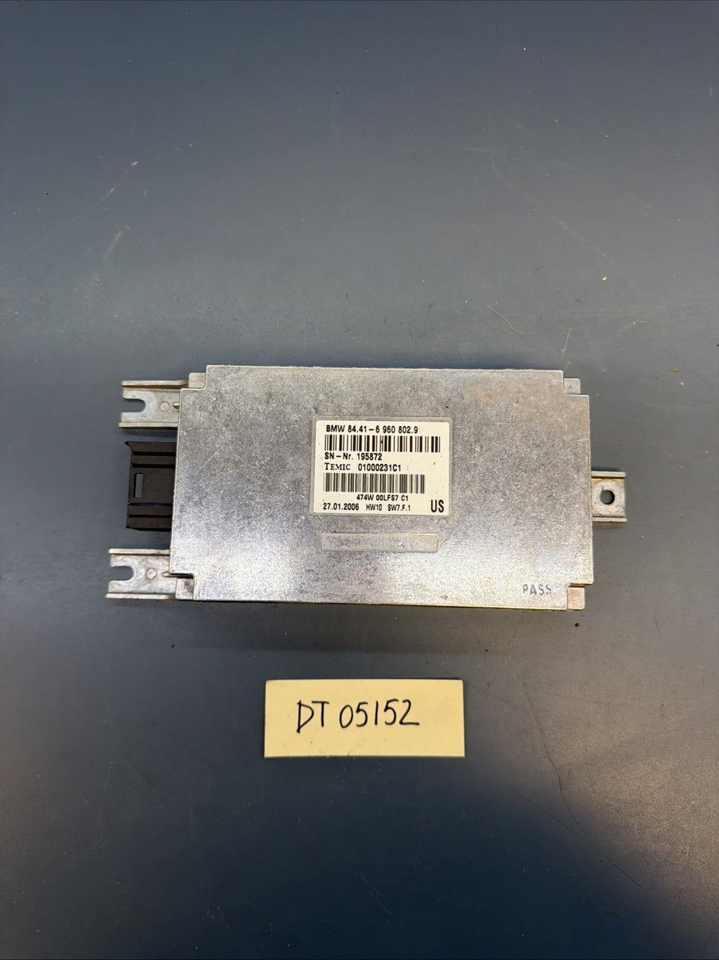 06-08 BMW E65 E66 7-SERIES COMMUNICATION CONTROL MODULE 6960802 OEM