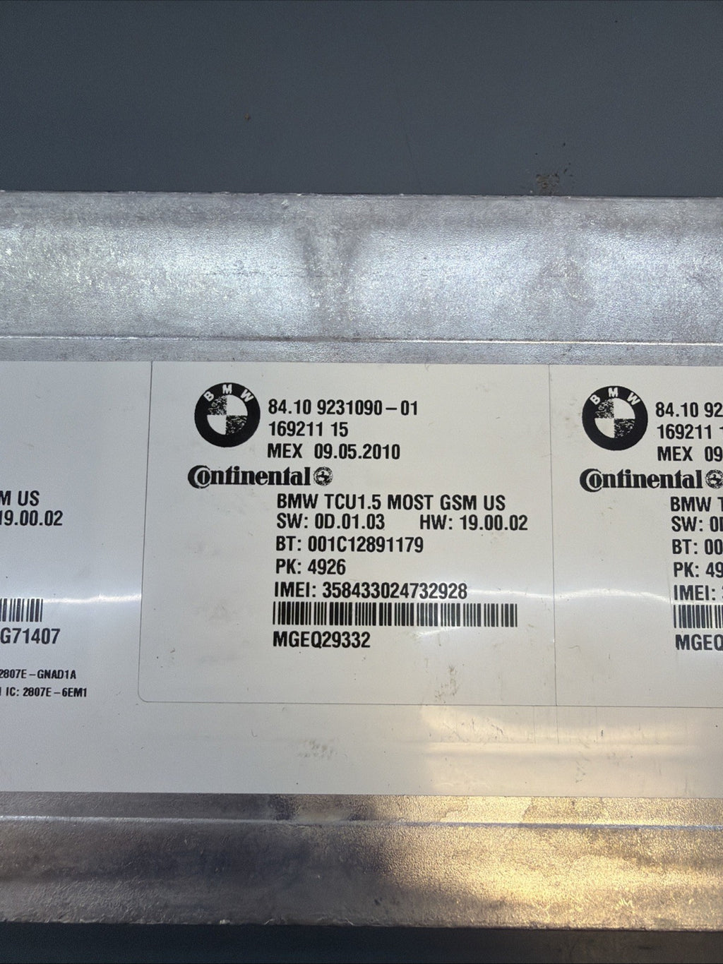 Genuine BMW E60 E90 E92 E64 E65 E70 E71 ULF Bluetooth Module 9231090