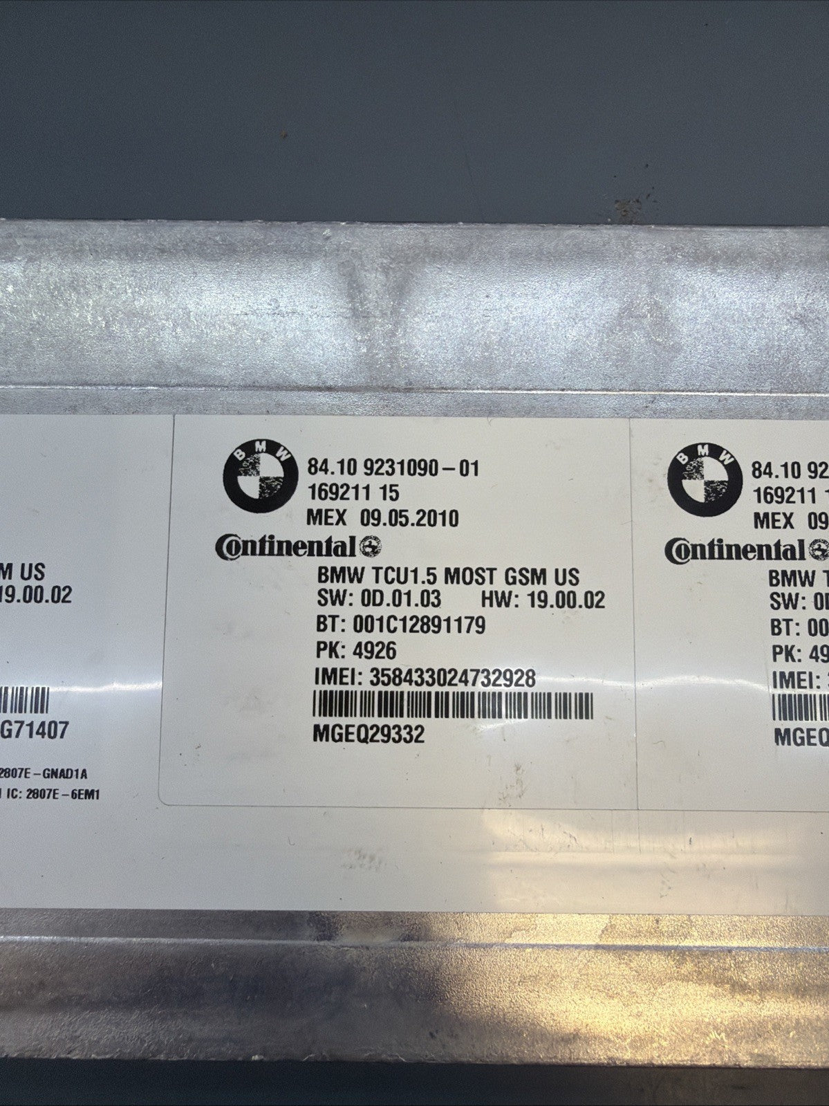 Genuine BMW E60 E90 E92 E64 E65 E70 E71 ULF Bluetooth Module 9231090