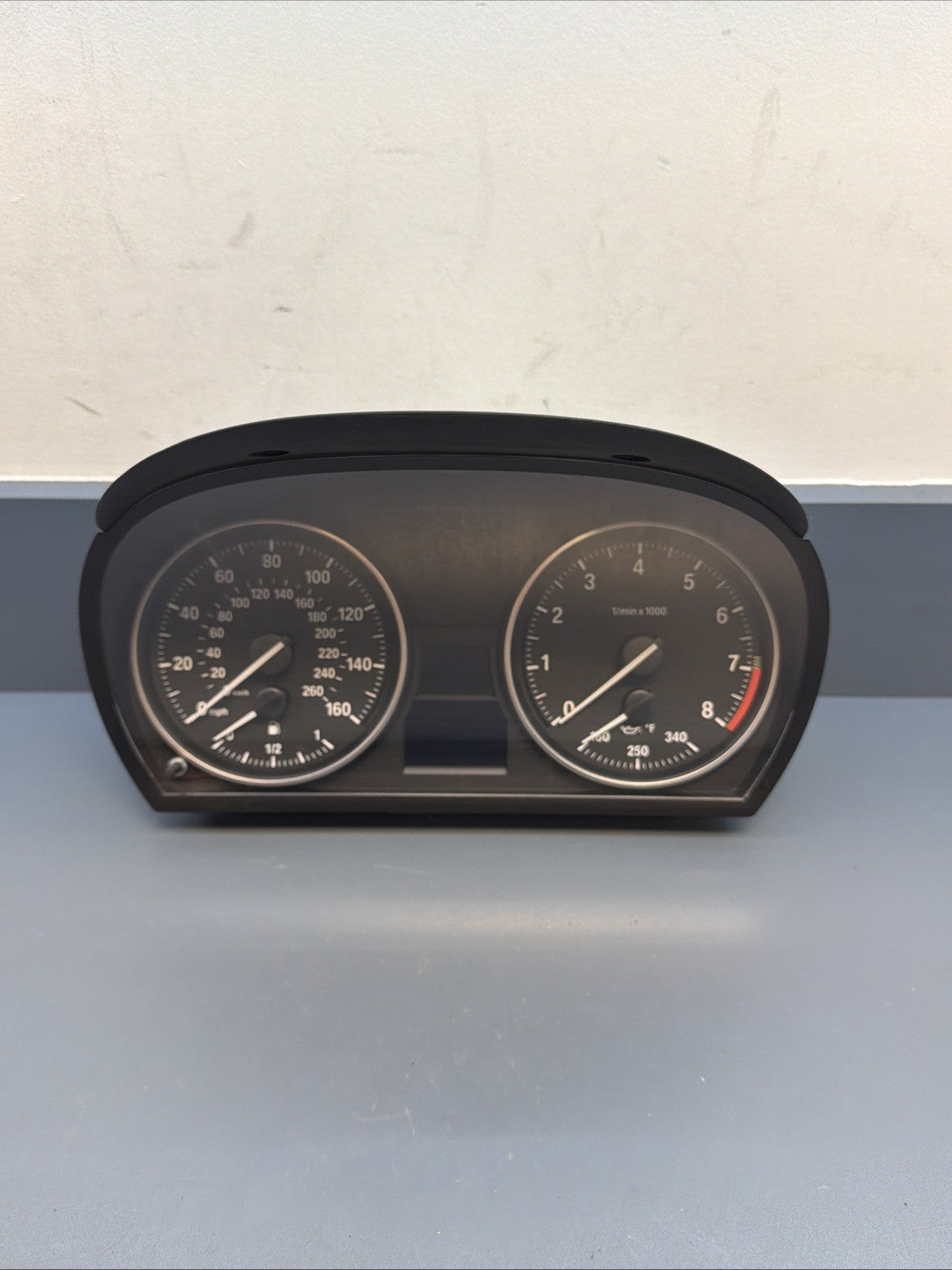 07-13 BMW E90 E92 E93 SPEEDOMETER INSTRUMENT CLUSTER SIEMENS OEM 9187084