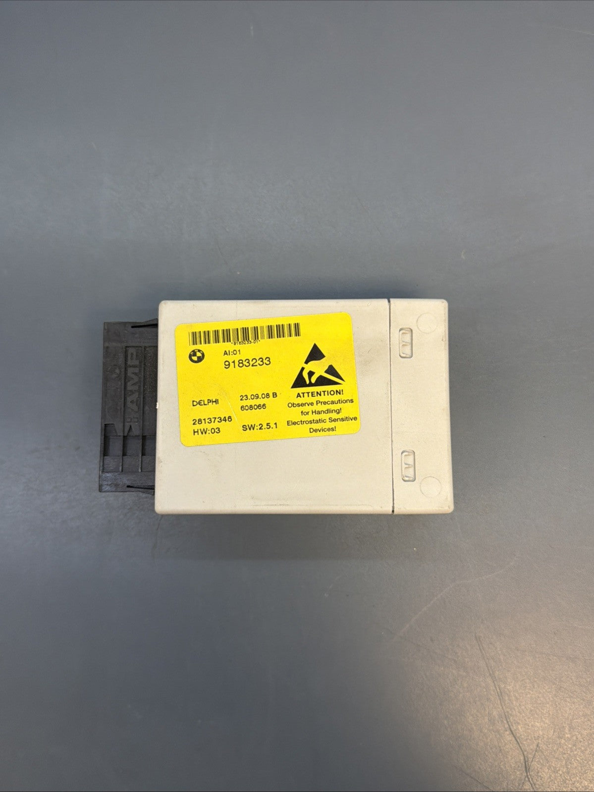 OEM Center Console Switch Control Module BMW 528i 528xi 535i 535xi 550i 9183233