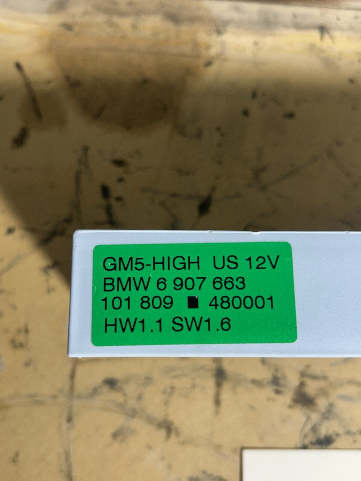 2001-2003 BMW 325i 330i M3 BCM Body Control Module 6907663 OEM