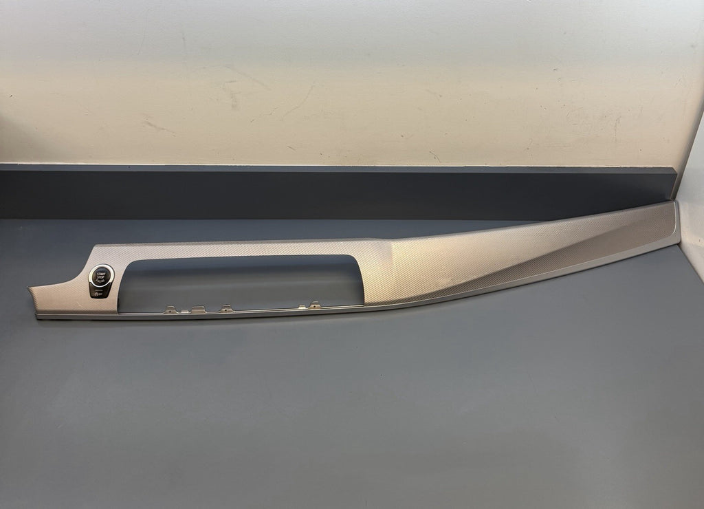 11-15 BMW 535i 528i 550i F10 M5 Right Dash Trim Aluminum Hexagon 9166649