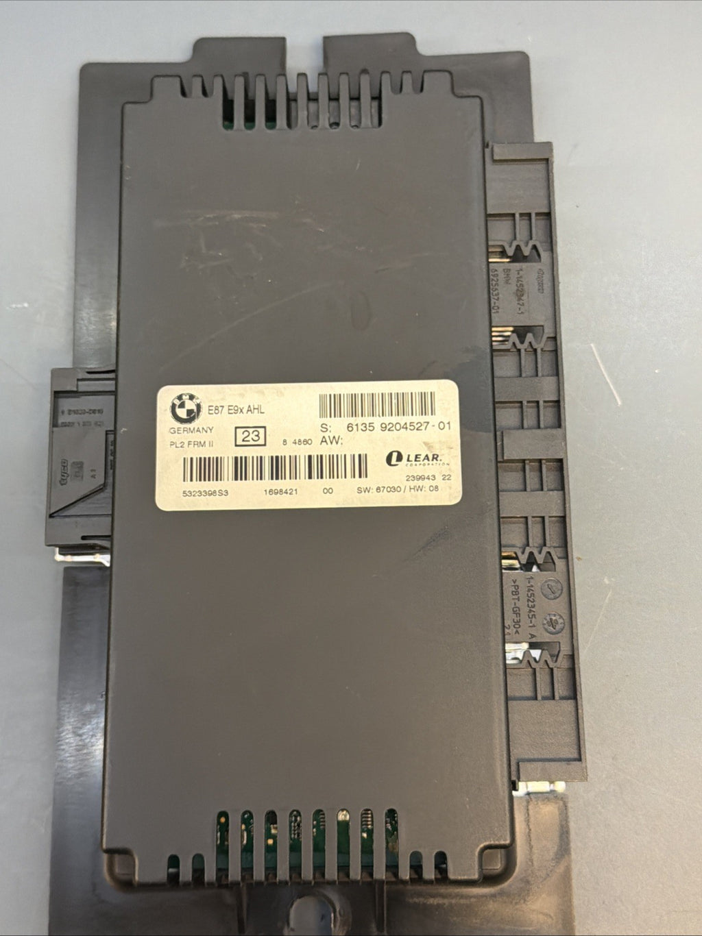 OEM BMW Footwell Headlight Module AHL Control Unit FRM2 E90 E92 E93 9204527