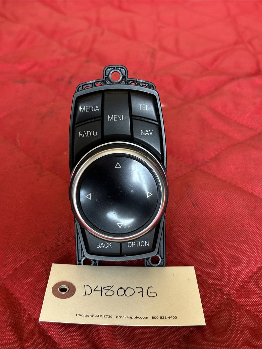 BMW 10-17 1 3 4 5 6 7 SERIES iDRIVE NAVIGATION CONTROL JOYSTICK OEM 9320288 4PIN