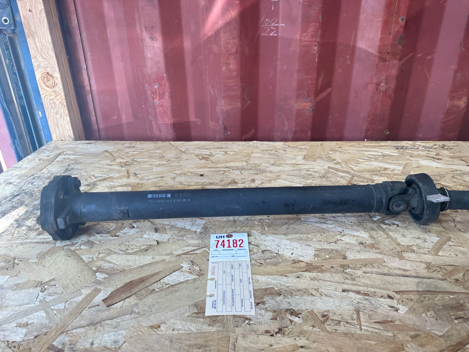 OEM BMW REAR DRIVESHAFT FITS AUTO 2004-2015 E9X E84 325 328 330 18 20 28 7573482