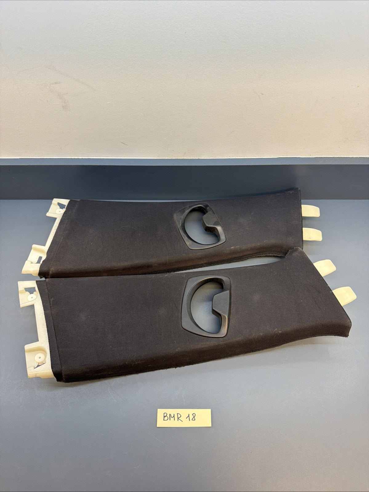07-11 BMW 335i 328i E91 Left & Right Upper Door Seatbelt B Pillar set 7058335/36