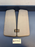 BMW E34 525I M5 530I 535I Sun Visor Pair Grey OEM 8117519