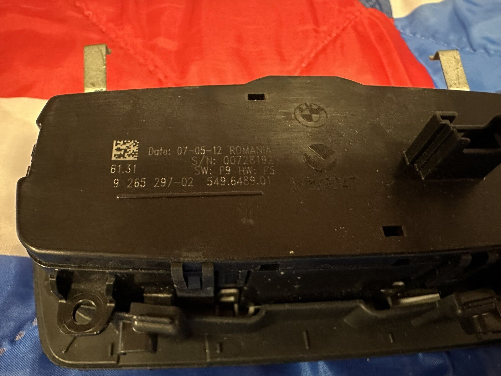 13-16 BMW 3 SERIES F30 HEADLIGHT FOG LIGHT SWITCH CONTROL DIMMER OEM 9218531