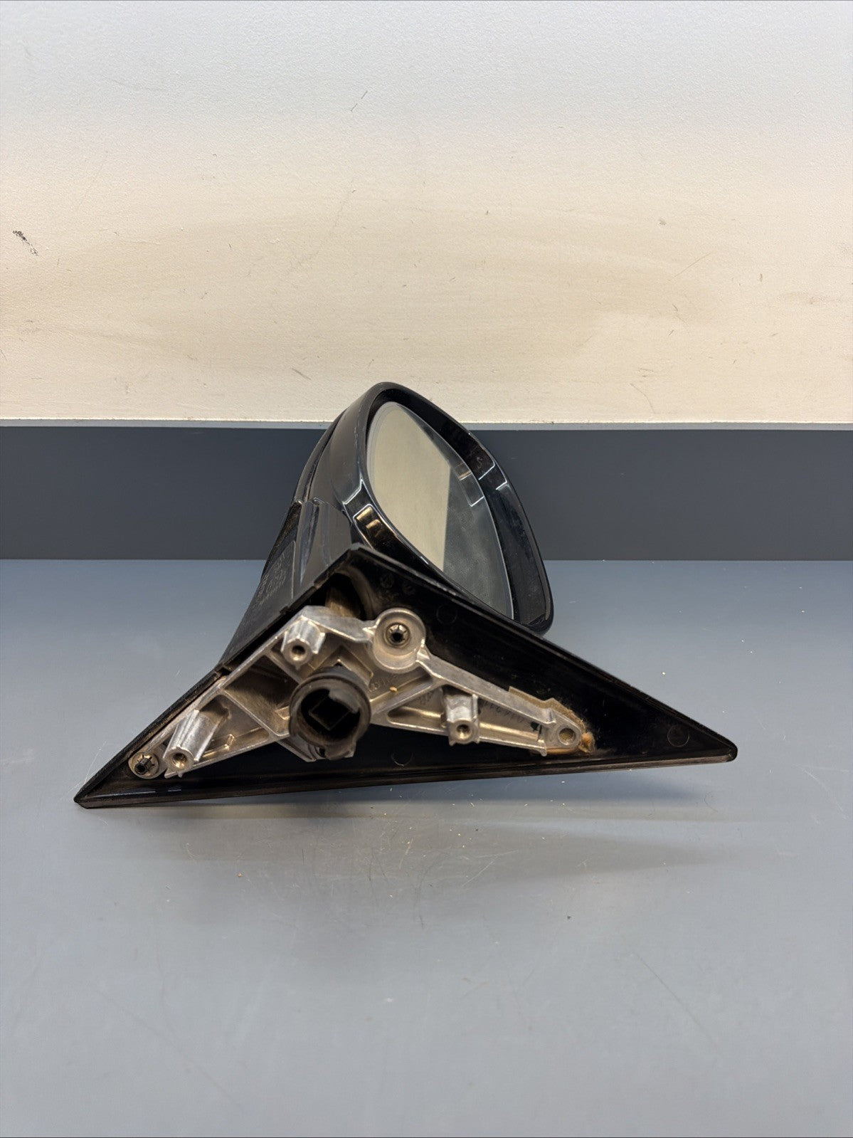 09-11 OEM BMW E90 E91 Sedan LCI Driver Side Mirror Assembly Heated 7182695 BLACK