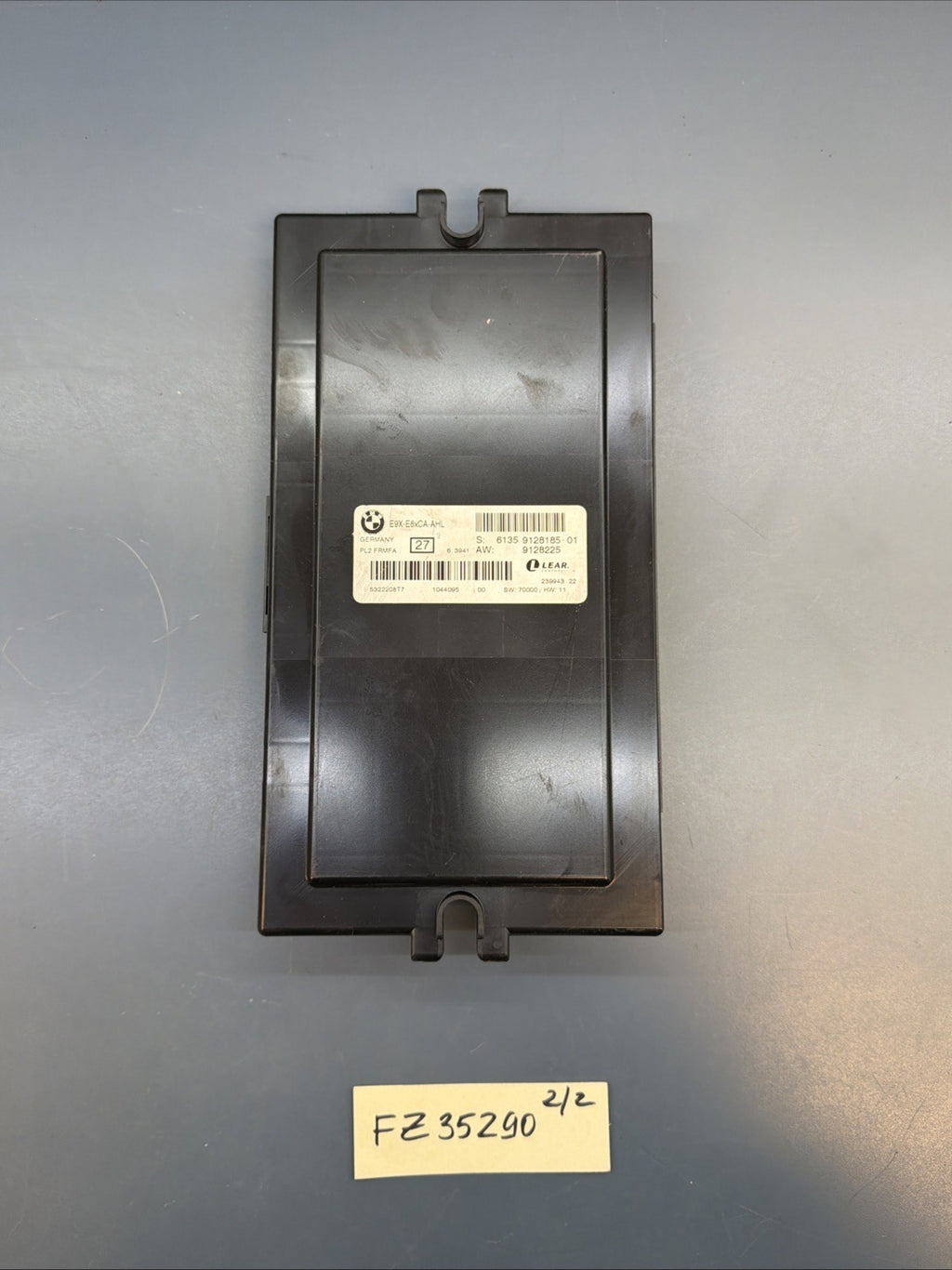 BMW 2008 2007 328i 335i E90 Footwell Lighting Light Control Module 9128185 PL2