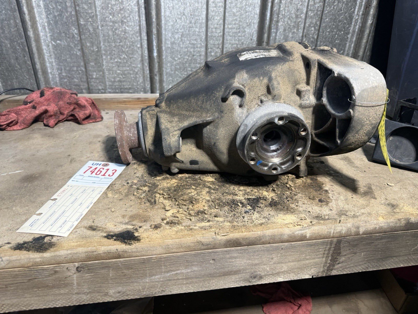 BMW REAR DIFFERENTIAL 3 SERIES 3.73 FINAL DRIVE E90 328i 7566237