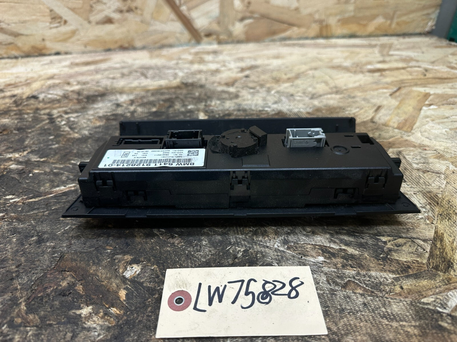 BMW 2005-2012 E90 3 SERIES AC HEATER CLIMATE CONTROL PANEL OEM 9128214