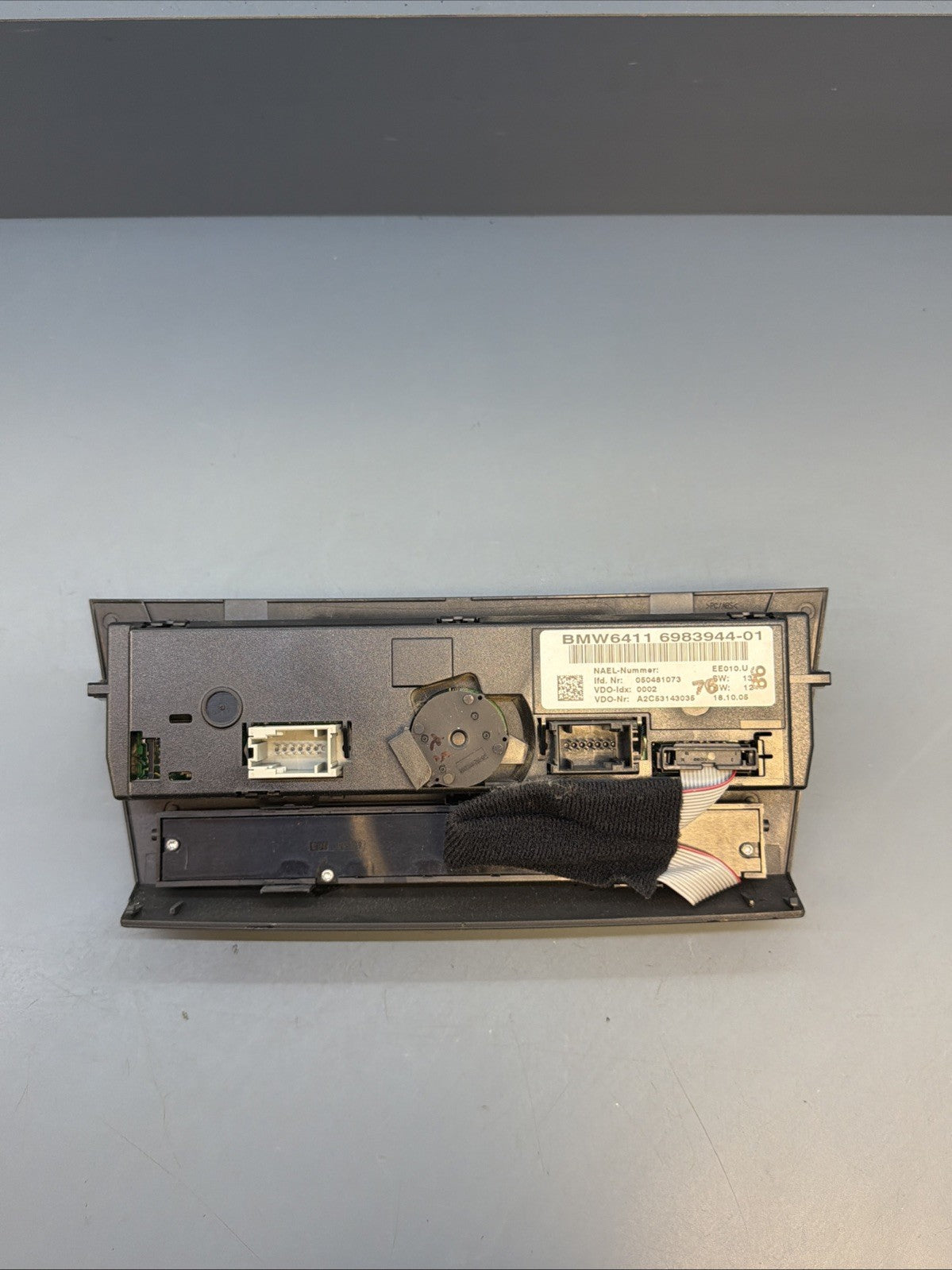 06-11 BMW E90 E91 3-SERIES CLIMATE CONTROL A/C HEATER CONTROL UNIT OEM 6983944